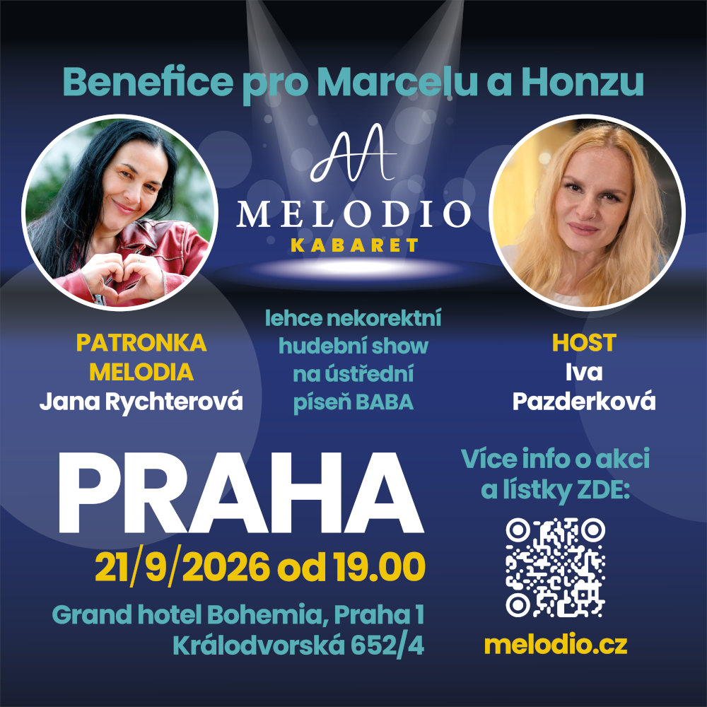 Melodio kabaret - Benefice pro Marcelu a Honzu